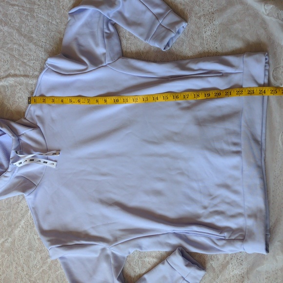 Nike One Therma Fleece Training Hoodie Purple Size XS - Picture 5 of 7